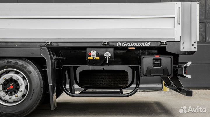 Полуприцеп бортовой Grunwald Gr.OS, 2023