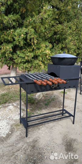 Печь-подставка на мангал