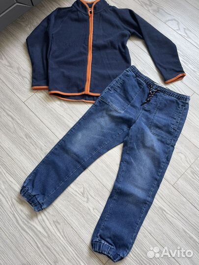 Джинсы и кофта детские