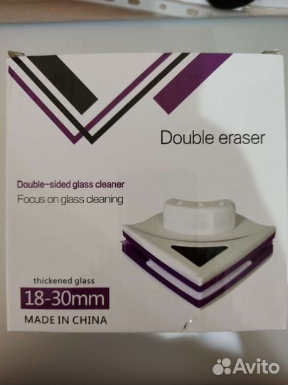 Магнитная щетка для мытья окон Fayda