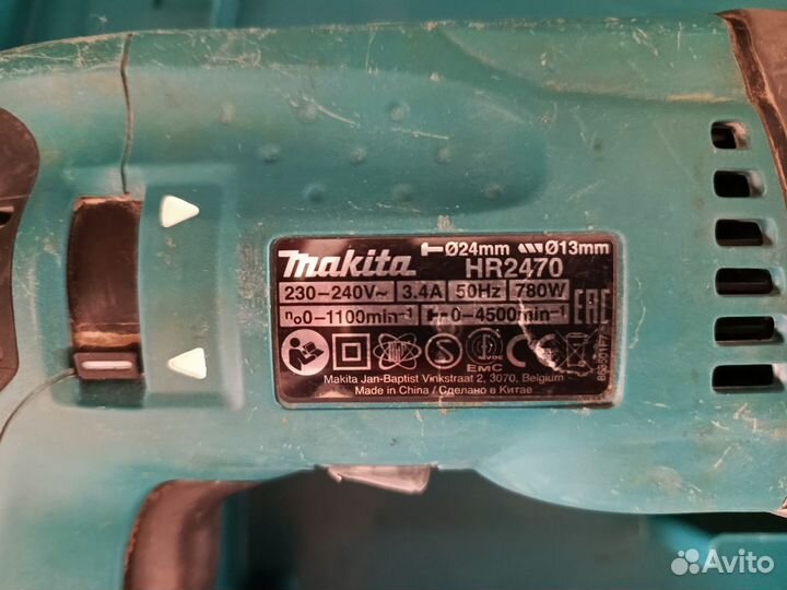 Перфоратор makita HR 2470 бу