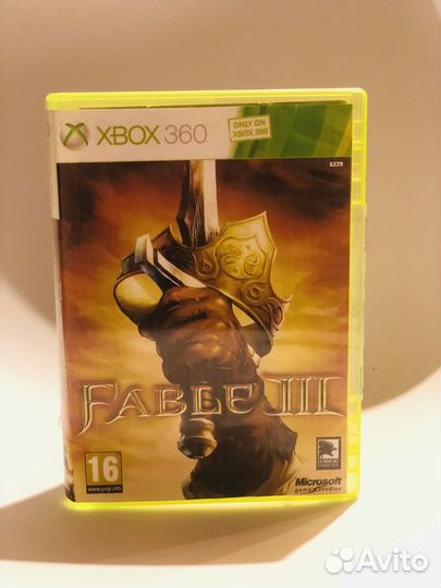 Fable 3 xbox 360