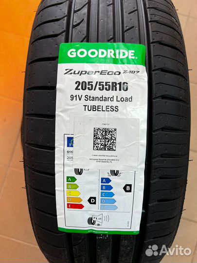 Goodride ZuperEco Z-107 205/55 R16 91V