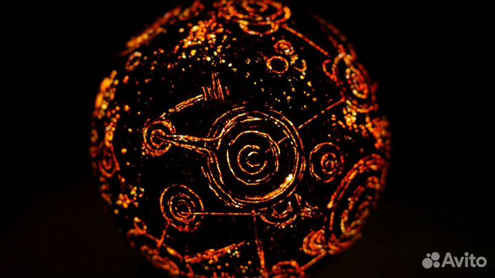 Лампа настольная (ручная работа)