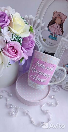 Кружка с декором