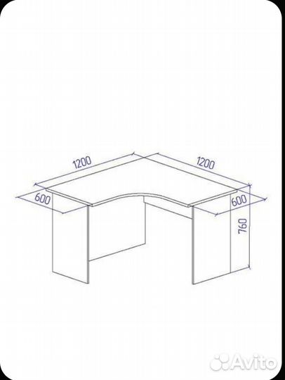 Стол угловой