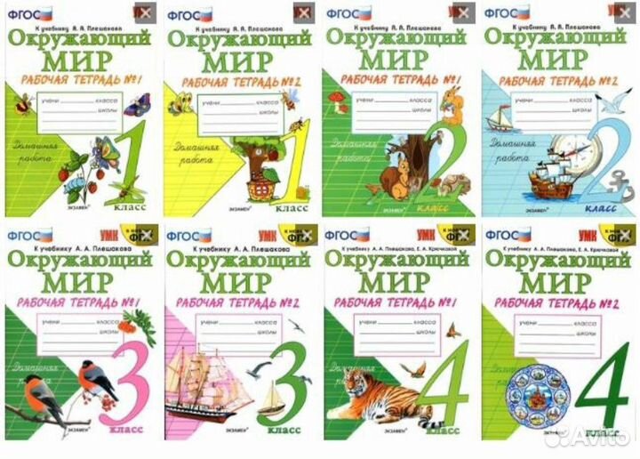 Рабочие тетради окружающий мир Плешаков