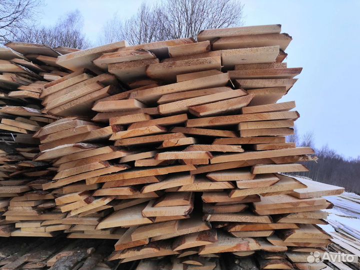 Доска необрезная