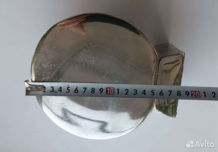 Глобус металл. Высота 18 см