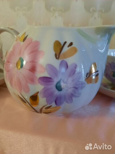 Сливочник,чайные пары Дулево