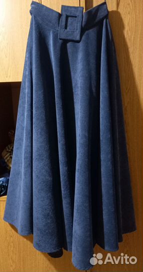 Юбка вельвет 42 размер