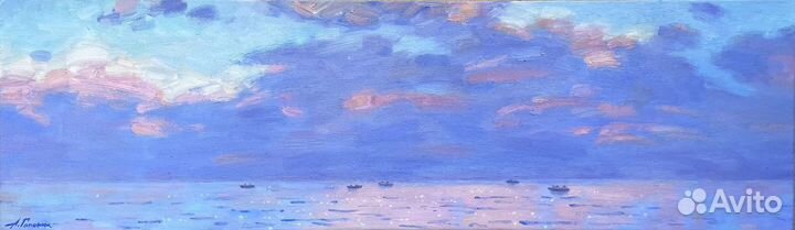 Картина маслом «Морской сон»