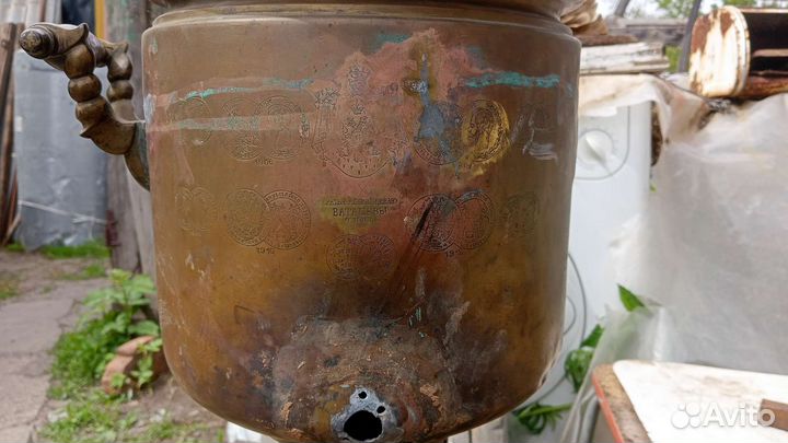 Самовар Баташева угольный