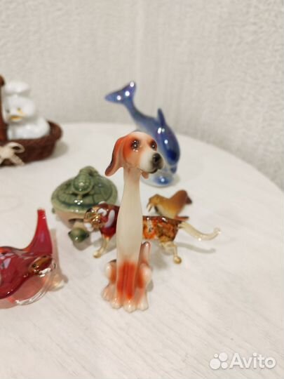 Статуэтки,фигурки,рыбки,животные и т.д