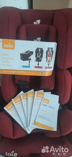 Дeтское автокpecлo Joiе Stаgеs Isоfix 0+