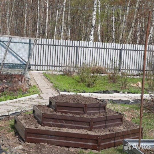 Грядка темно-зеленая 1м х 5м х 22см