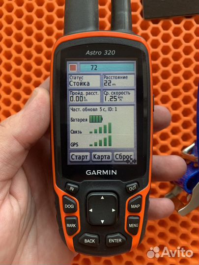 Навигатор Garmin Astro 320 с ошейником DC 40 (USA)