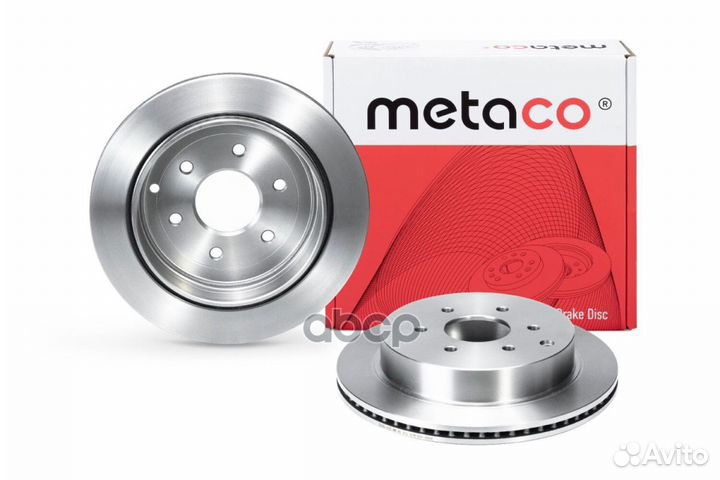 Диск тормозной задний '3060-466 metaco
