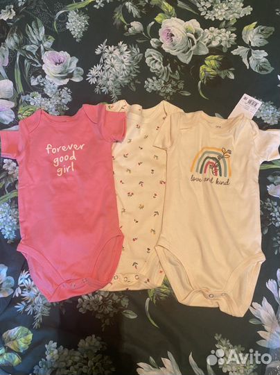 Боди для девочки 86 92
