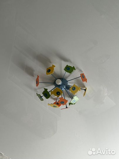 Люстра в детскую комнату