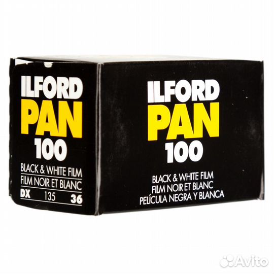 Фотопленка 35 мм ilford 135 PAN100