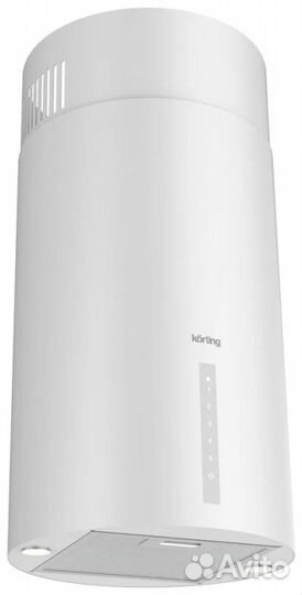 Каминная островная вытяжка Korting KHA 39970 W Cyl