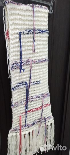Шарф вязаный y2k