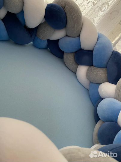 Бортик косичка