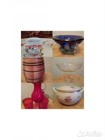 Посуда разная
