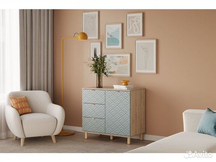 Тумба Теджонс-1 Art Mentol