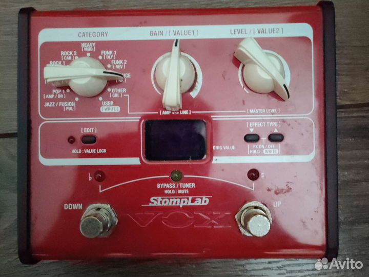 Процессор vox stomplab 1B