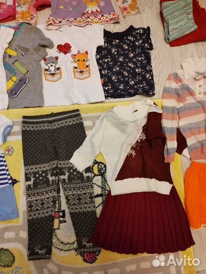 Детские вещи пакетом на девочку 92 98 размер