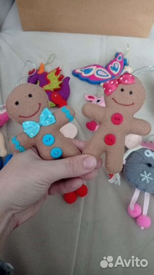 Игрушки из фетра ручная работа