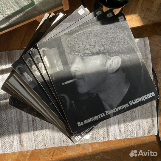 Виниловые пластинки Высоцкого