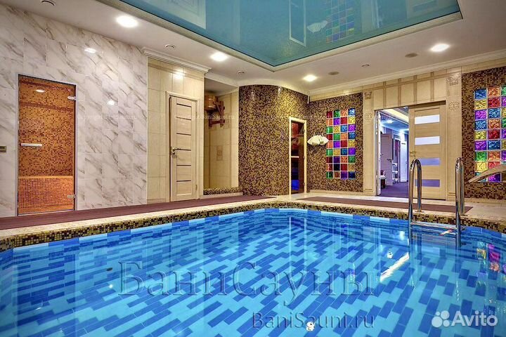 Баня сауна с хамамом и бассейном VIP & Фили