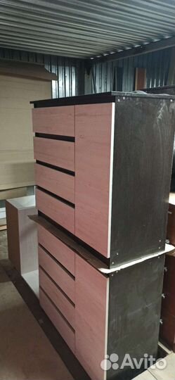 Комод 4 ящика с распашным фасадом