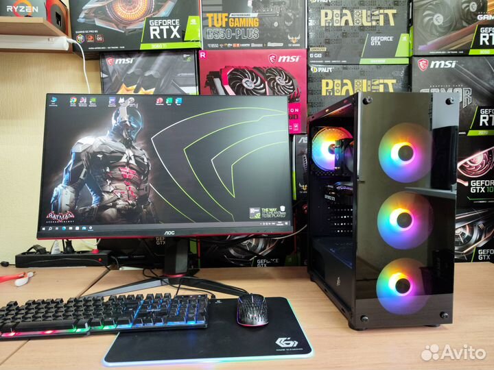 Новый игровой пк для современных игр Intel+Nvidia
