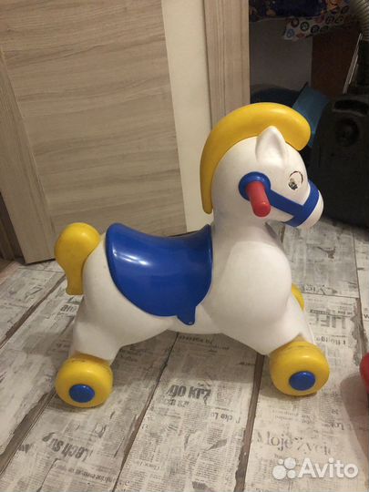 Детская качалка каталка лошадь