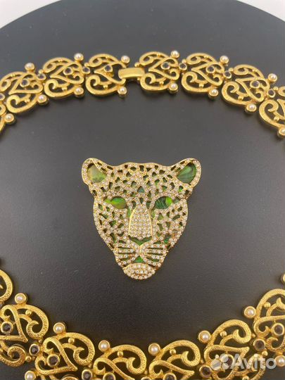 Колье рт Trifari брошь Butler Wilson винтаж