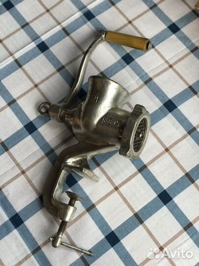 Ретро мясорубка, винтаж, СССР