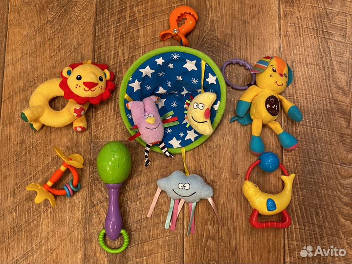 Фирменные развивающие игрушки пакетом