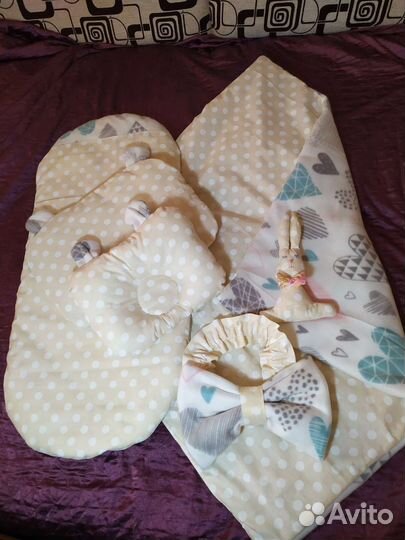 Набор на выписку, в коляску