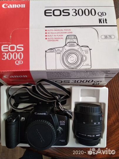 Canon EOS-3000 QD KIT новый фотоаппарат
