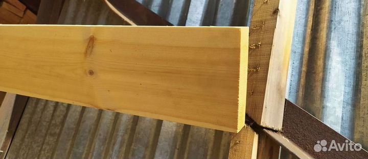 Доска сухая строганная лиственница