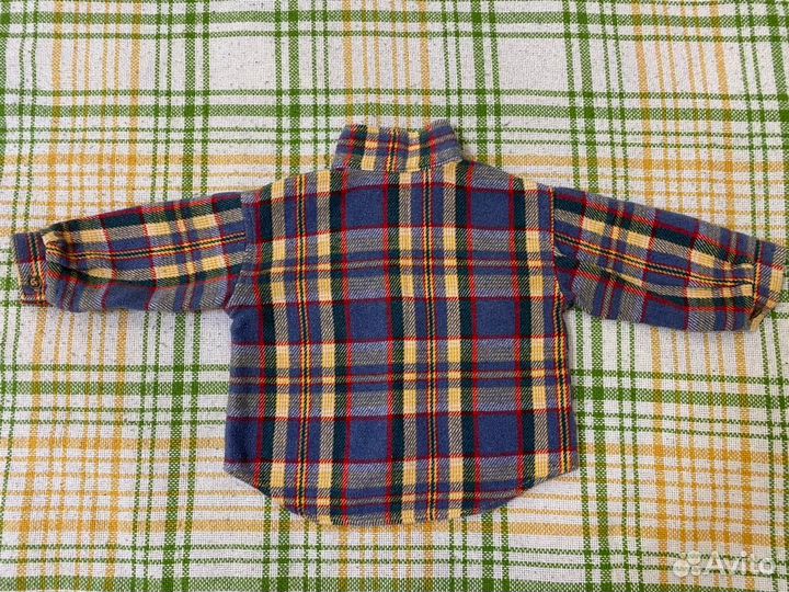 Рубашка теплая детская