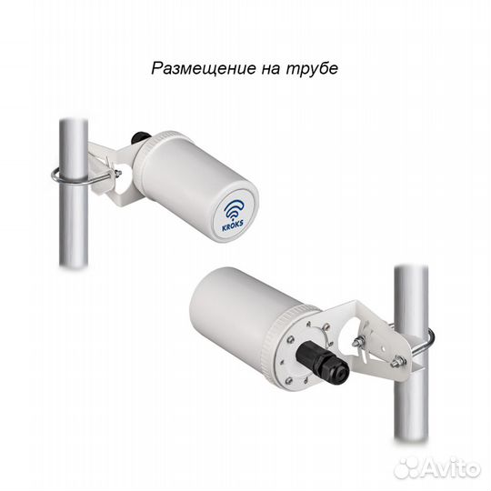 Роутер Kroks Rt-Pot rsim DS mQ-EC с SMD модемом
