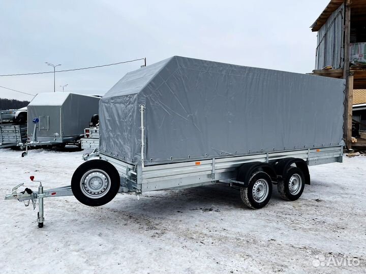Прицеп легковой двухосный мзса 4587х1511х290