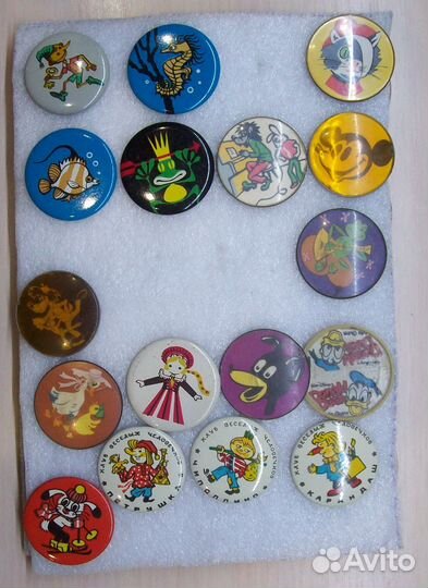 Продам детские значки и переливашки лот №2