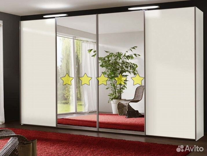 Шкаф с зеркалом без посредников