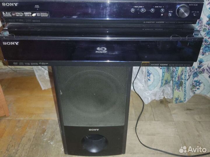 Блюрей проигрыватель Sony bdp s500